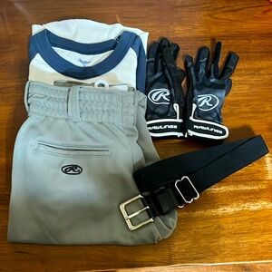 Rawlings Baseball Apparel Set Youth Medium
